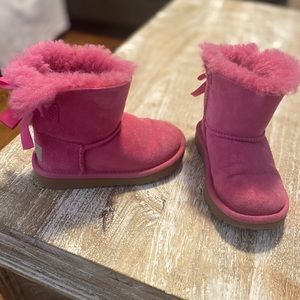 Pink UGG Boots-Size 8c
